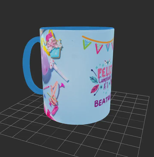 Taza Feliz Cumpleaños #1